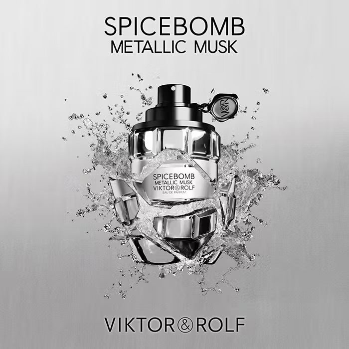 Viktor & Rolf
SPICEBOMB
Metallic Musk Eau De Parfum Unisex Perfume Decant/Sample