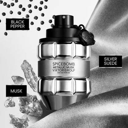 Viktor & Rolf
SPICEBOMB
Metallic Musk Eau De Parfum Unisex Perfume Decant/Sample